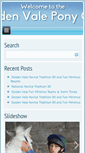 Mobile Screenshot of goldenvaleponyclub.com